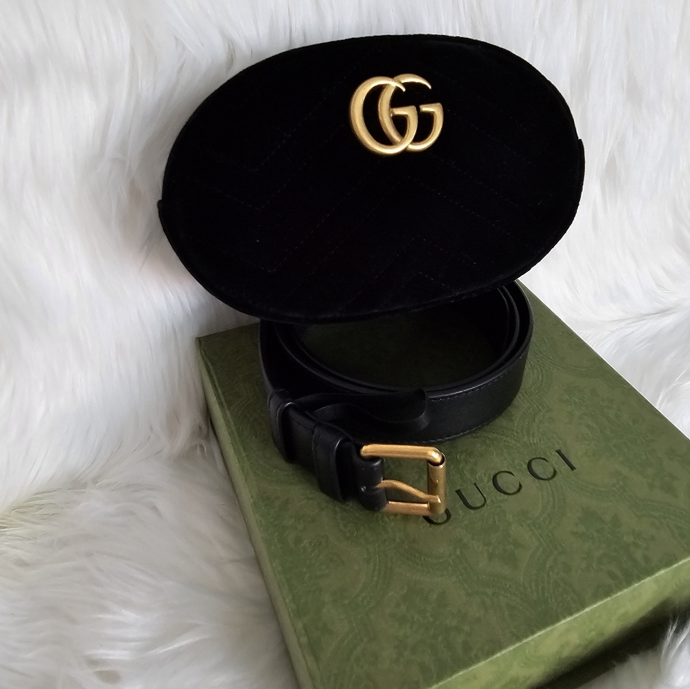 GUCCI MARMOT BELT BAG - Picture 4 of 8